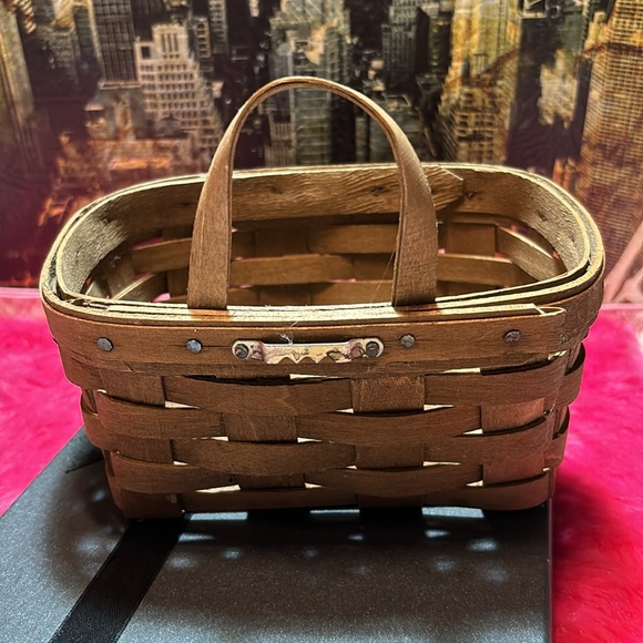 LONGABERGER Basket Wall Hanging Small 1981 - Picture 4 of 12